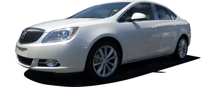 BUICK VERANO 4dr QAA Stainless 6pcs Pillar Trim PP52541 thumbnail 2