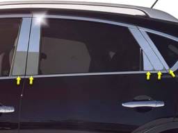 Fits Infiniti QX50 4dr QAA Stainless 10pcs Pillar Trim PP14043