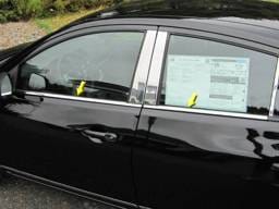 Fits Nissan VERSA 4dr QAA Stainless 4pcs Window Sill Accent WS12530