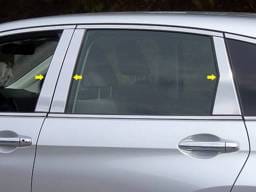 HONDA CR-V 4dr QAA Stainless 6pcs Pillar Trim PP12236