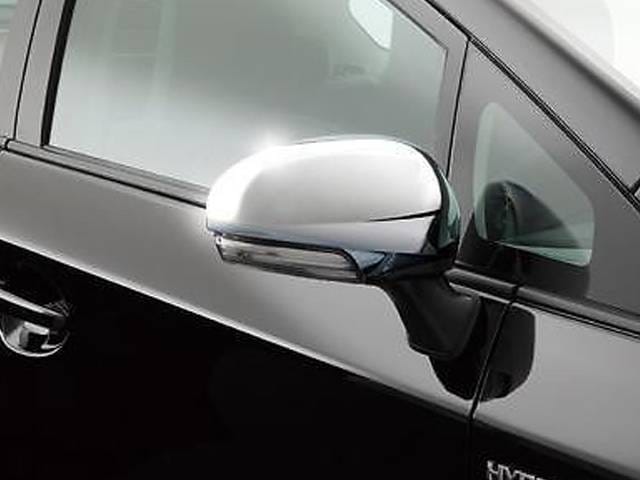 TOYOTA COROLLA 4dr QAA Chrome ABS plastic 2pcs Mirror Cover MC14112