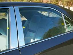 TOYOTA CAMRY 4dr QAA Stainless 6pcs Pillar Trim PP12131
