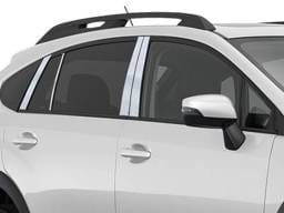 SUBARU CROSSTREK 4dr QAA Stainless 8pcs Pillar Trim PP13427