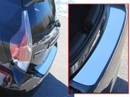 TOYOTA PRIUS C 4dr QAA Stainless 1pcs Rear Bumper Accent RB12705
