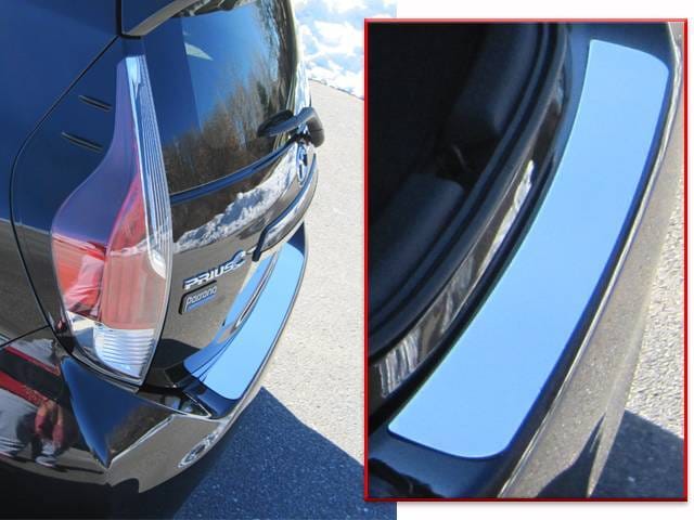 TOYOTA PRIUS C 4dr QAA Stainless 1pcs Rear Bumper Accent RB12705