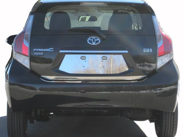 TOYOTA PRIUS C 4dr QAA Stainless 1pcs License Plate Bezel LP12705