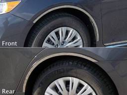 TOYOTA CAMRY 4dr QAA Stainless 4pcs Wheel Well Accent WQ12130