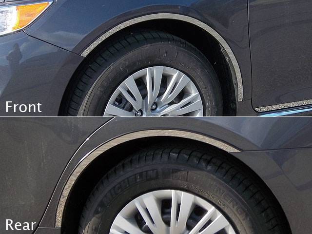TOYOTA CAMRY 4dr QAA Stainless 4pcs Wheel Well Accent WQ12130