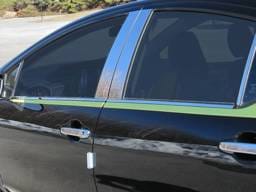 TOYOTA PRIUS C 4dr QAA Stainless 4pcs Window Sill Accent WS12705