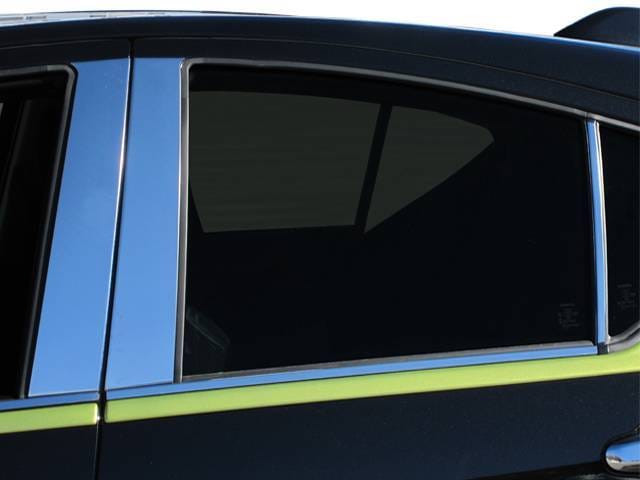 TOYOTA PRIUS C 4dr QAA Stainless 6pcs Pillar Trim PP12706