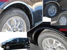 TOYOTA PRIUS V 4dr QAA Stainless 4pcs Wheel Well Accent WQ12700