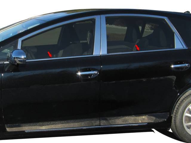 TOYOTA PRIUS V 4dr QAA Stainless 8pcs Window Sill Accent WS12700