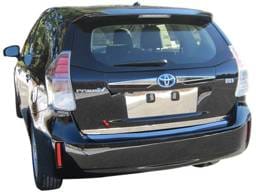 TOYOTA PRIUS V 4dr QAA Stainless 1pcs Rear Deck Accent RD12700