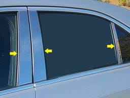 CADILLAC ATS 4dr QAA Stainless 6pcs Pillar Trim PP53236