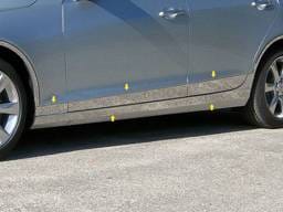CADILLAC ATS 4dr QAA Stainless 10pcs Rocker Panel Trim TH53237