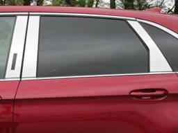 FORD EDGE 4dr QAA Stainless 6pcs Pillar Trim PP55611