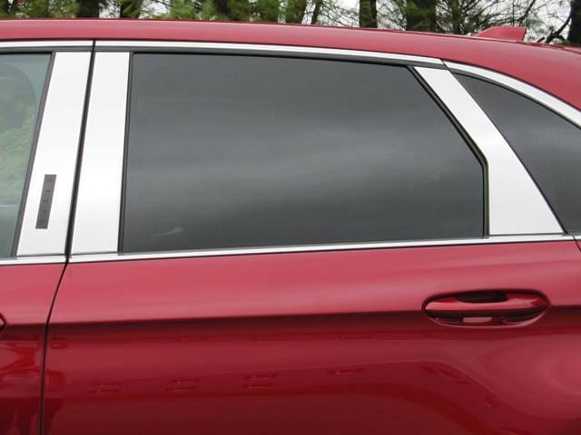 FORD EDGE 4dr QAA Stainless 6pcs Pillar Trim PP55611