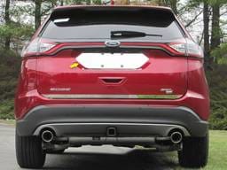 FORD EDGE 4dr QAA Stainless 1pcs License Plate Bezel LP55610