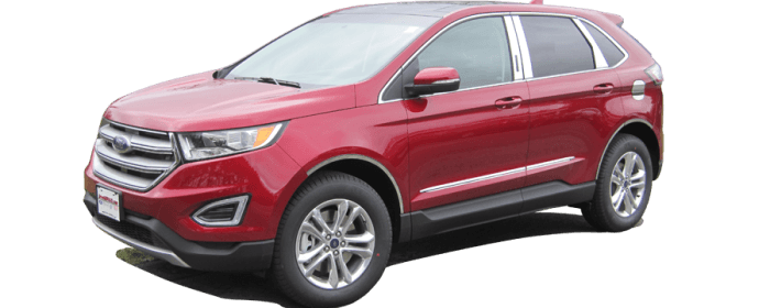 FORD EDGE 4dr QAA Stainless 1pcs Rear Deck Accent RD55610 thumbnail 2