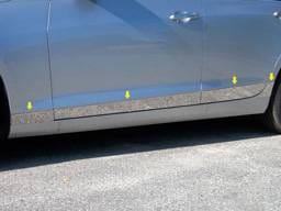 CADILLAC ATS 4dr QAA Stainless 8pcs Rocker Panel Trim TH53235