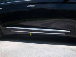 CADILLAC XTS 4dr QAA Stainless 2pcs Rocker Panel Trim TH53248