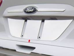 FORD ESCAPE 4dr QAA Stainless 1pcs License Plate Bezel LP53360