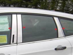 FORD ESCAPE 4dr QAA Stainless 8pcs Pillar Trim PP53362