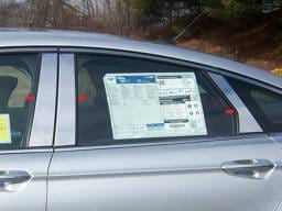 FORD FUSION 4dr QAA Stainless 6pcs Pillar Trim PP53394