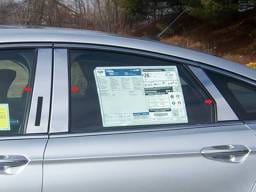 FORD FUSION 4dr QAA Stainless 6pcs Pillar Trim PP53391