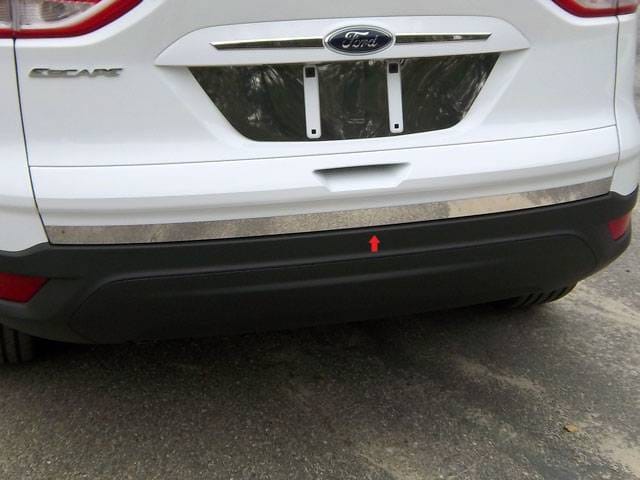 FORD ESCAPE 4dr QAA Stainless 1pcs Rear Deck Accent RD53360