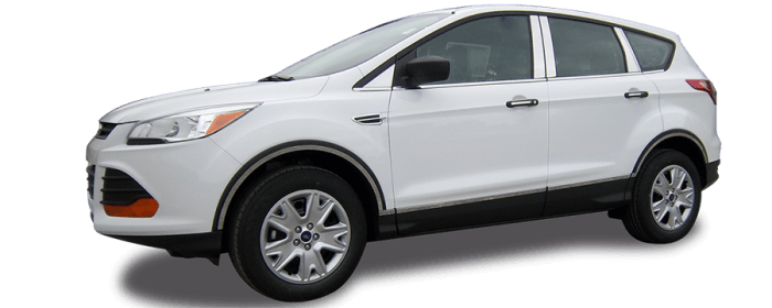 FORD ESCAPE 4dr QAA Stainless 8pcs Rocker Panel Trim TH53360 thumbnail 2