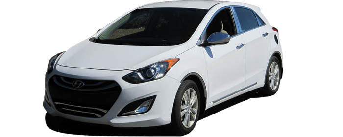 Fits Hyundai ELANTRA 4dr QAA Stainless 18pcs Window Accent Package WP13345 thumbnail 2