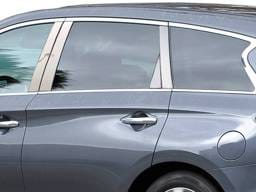 Fits Infiniti QX60 4dr QAA Stainless 8pcs Pillar Trim PP13037