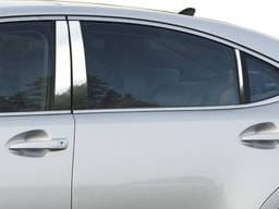 LEXUS ES350 4dr QAA Stainless 6pcs Pillar Trim PP13107