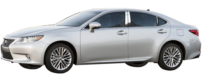 LEXUS ES350 4dr QAA Stainless 6pcs Pillar Trim PP13107 thumbnail 2