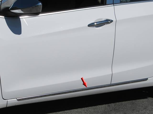 Fits Hyundai ELANTRA 4dr QAA Stainless 2pcs Rocker Panel Trim TH13346