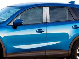 MAZDA CX-5 4dr QAA Stainless 8pcs Pillar Trim PP13722