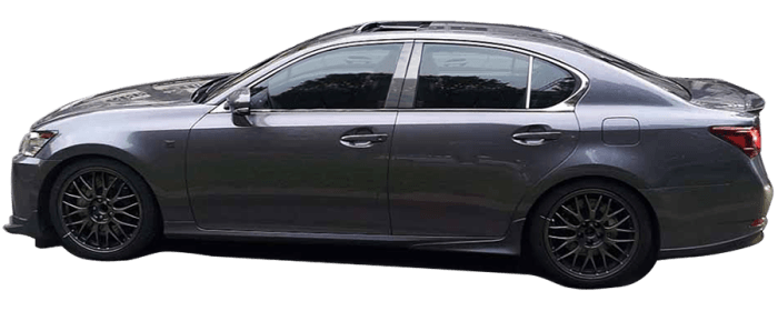 LEXUS GS 4dr QAA Stainless 6pcs Pillar Trim PP13109 thumbnail 2