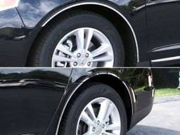 LINCOLN MKS 4dr QAA Stainless 8pcs Wheel Well Accent WQ53626
