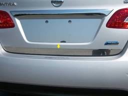 Fits Nissan SENTRA 4dr QAA Stainless 1pcs Rear Deck Accent RD13575