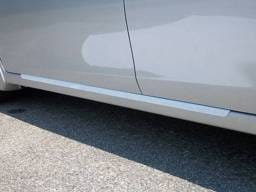 Fits Nissan SENTRA 4dr QAA Stainless 2pcs Rocker Panel Trim TH13577