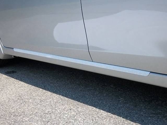 Fits Nissan SENTRA 4dr QAA Stainless 2pcs Rocker Panel Trim TH13577