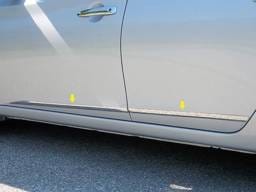 Fits Nissan SENTRA 4dr QAA Stainless 4pcs Side Accent Trim AT13575