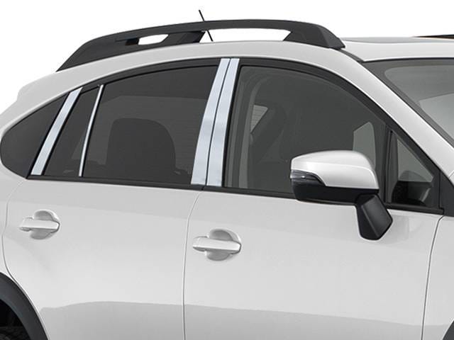 SUBARU CROSSTREK 4dr QAA Stainless 8pcs Pillar Trim PP13427 thumbnail 3