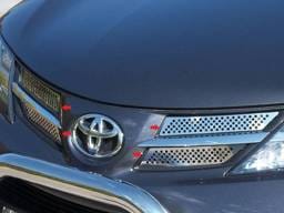TOYOTA RAV4 4dr QAA Stainless 4pcs Grille Accent SG13180