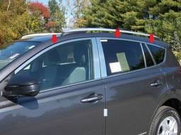 TOYOTA RAV4 4dr QAA Stainless 6pcs Window Accent Package WP13181