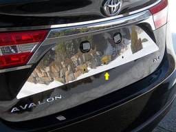 TOYOTA AVALON 4dr QAA Stainless 1pcs License Plate Bezel LP13165