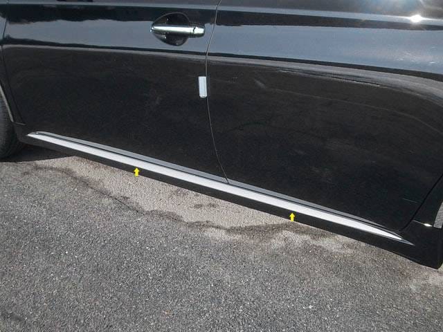 TOYOTA AVALON 4dr QAA Stainless 4pcs Rocker Panel Trim TH13165