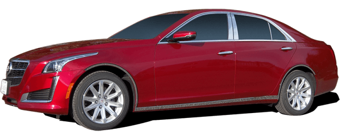 CADILLAC CTS 4dr QAA Stainless 1pcs Tailgate Accent RT54250 thumbnail 2