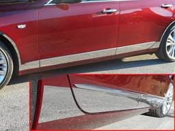 CADILLAC CT6 4dr QAA Stainless 8pcs Rocker Panel Trim TH56230